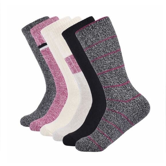 Lucky Brand Women's Boot Socks 6 pair NEW - Picture 1 of 7